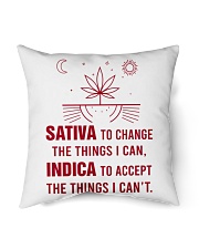 sativa-to-change-the-things-i-can-indica-to-accept-the-things-i Indoor Pillow tile