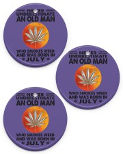 July Circle Ornament (Porcelain) tile