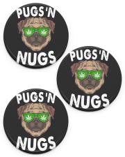 Pugs 'n nugs Circle Ornament (Porcelain) tile