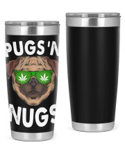 Pugs 'n nugs 20oz Tumbler tile