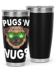 Pugs 'n nugs 30oz Tumbler tile