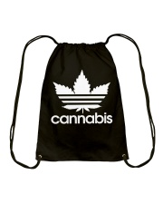 Can-nabis Leaf Drawstring Bag tile