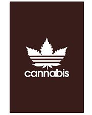 Can-nabis Leaf Vertical Poster tile