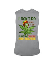 I Don't Do Drugs Can-nabis Sleeveless Tee tile