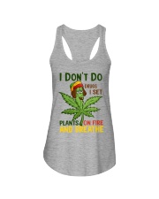 I Don't Do Drugs Can-nabis Ladies Flowy Tank tile