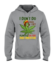 I Don't Do Drugs Can-nabis Hooded Sweatshirt tile
