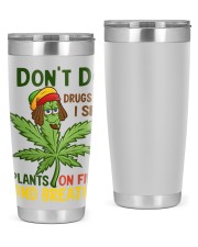 I Don't Do Drugs Can-nabis 20oz Tumbler tile
