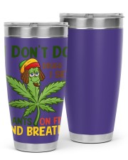 I Don't Do Drugs Can-nabis 30oz Tumbler tile