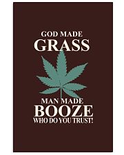 God Made Grass Man Made Booze Vertical Poster tile