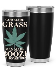 God Made Grass Man Made Booze 30oz Tumbler tile
