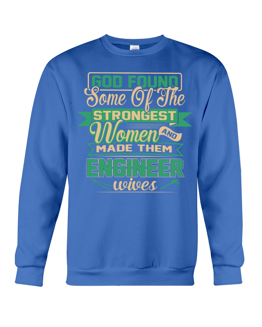 Proud to be The Wife Of ENGINEER Crewneck Sweatshirt