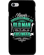 NEVER UNDERESTIMATE AN ENGINEER Phone Case thumbnail