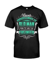 NEVER UNDERESTIMATE AN ENGINEER Classic T-Shirt thumbnail
