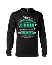 NEVER UNDERESTIMATE AN ENGINEER Long Sleeve Tee thumbnail