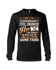 THIS LEGENDARY CIVIL ENGINEER Long Sleeve Tee thumbnail
