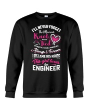 THIS GIRL LOVES HER ENGINEER Crewneck Sweatshirt front