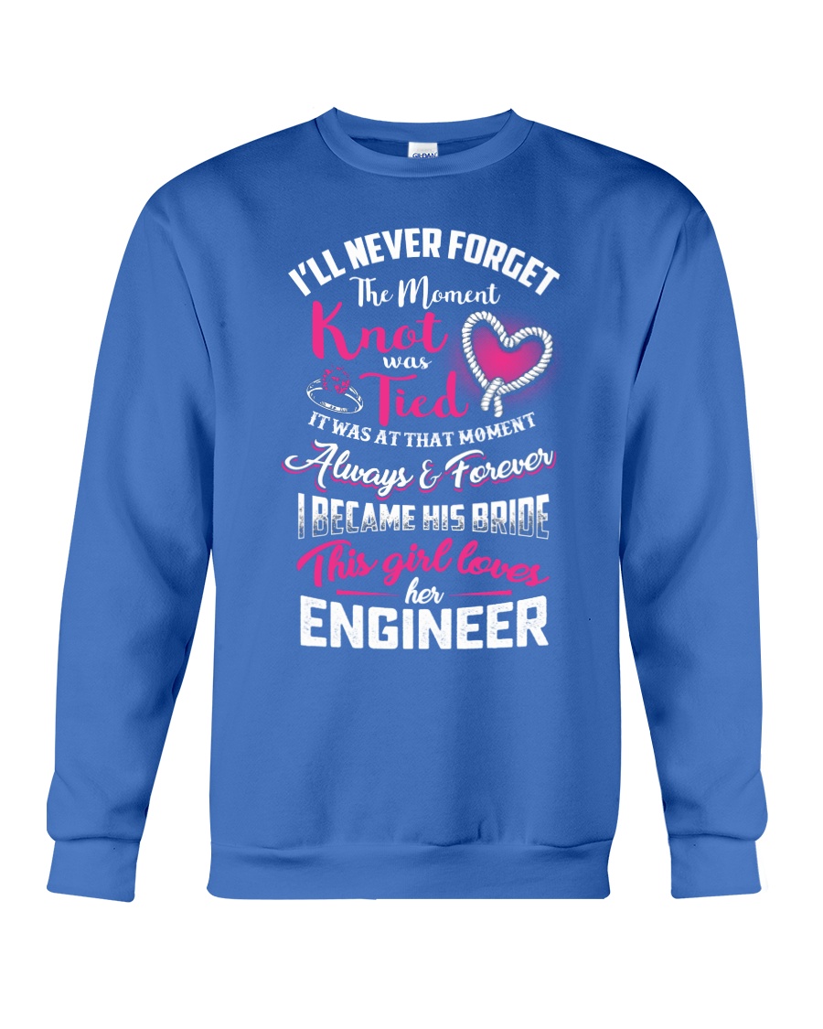THIS GIRL LOVES HER ENGINEER Crewneck Sweatshirt