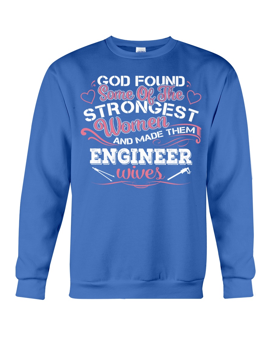 Proud to be The Wife Of A ENGINEER Crewneck Sweatshirt
