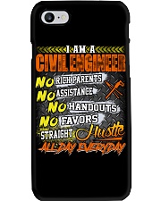 CIVIL ENGINEER NO RICH PARENTS Phone Case thumbnail