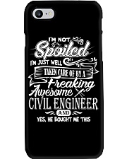 BY A FREAKING AWESOME CIVIL ENGINEER Phone Case thumbnail