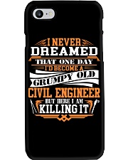 BECOME A GRUMPY OLD Civil Engineer Phone Case thumbnail
