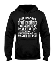 CIVIL ENGINEER DONT PISS OFF Hooded Sweatshirt thumbnail