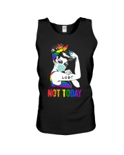 LGBT Not Today Unisex Tank thumbnail