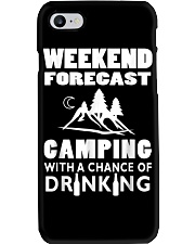 Weekend Forecast Camping Phone Case thumbnail