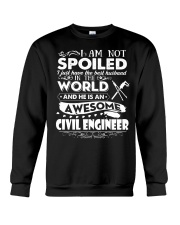 HE IS AN AWESOME CIVIL ENGINEER Crewneck Sweatshirt front