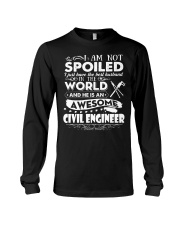 HE IS AN AWESOME CIVIL ENGINEER Long Sleeve Tee thumbnail