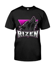 Rizen Pink Premium Fit Mens Tee front
