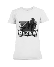 Rizen Gray Premium Fit Ladies Tee tile