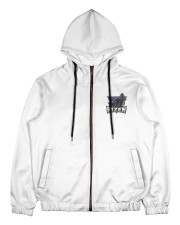 Rizen Blue Men's All Over Print Full Zip Hoodie tile