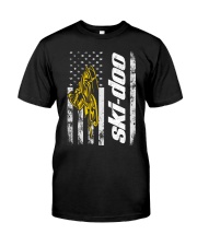FLAG SKI YELLOW Classic T-Shirt thumbnail