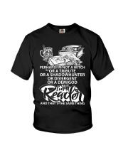 BUT I A READER -BOOK Youth T-Shirt thumbnail