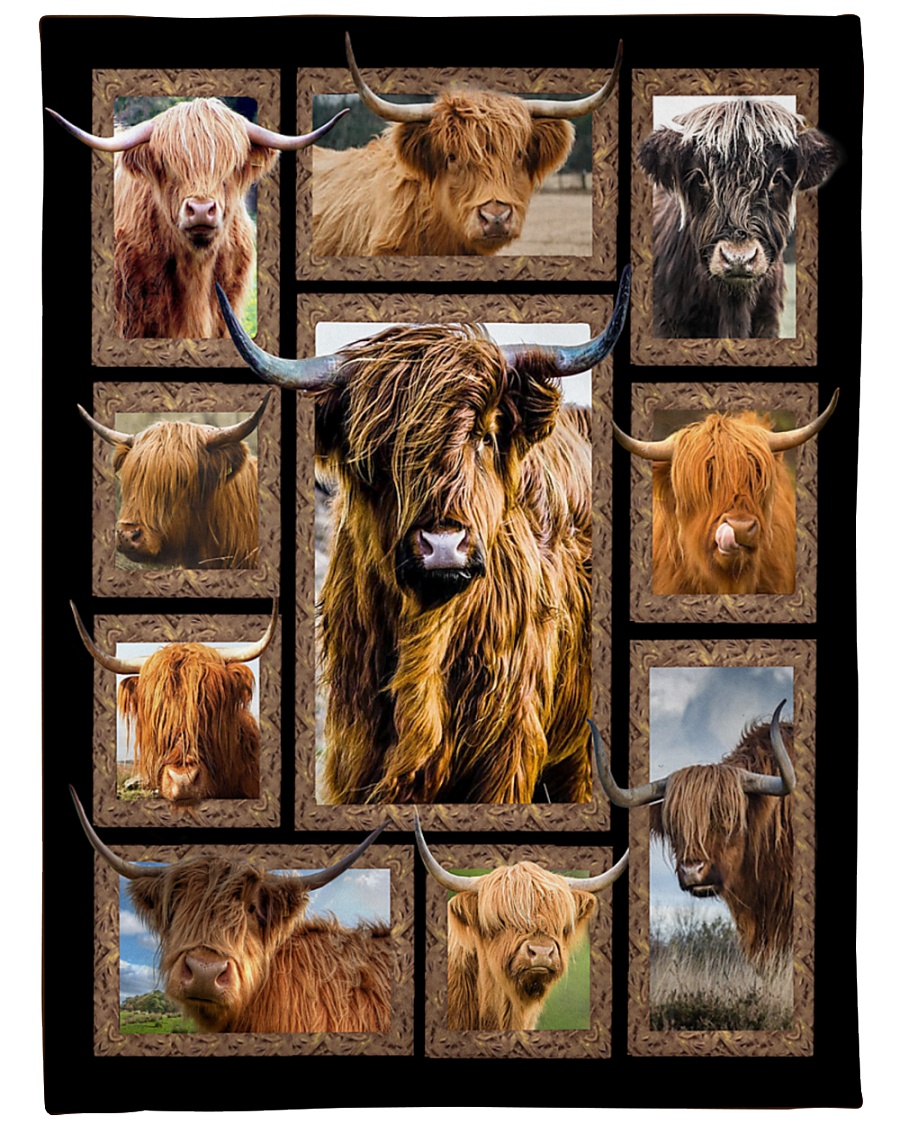 Blanket - Cow Large Fleece Blanket - 60" x 80"