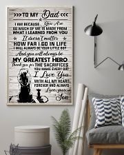 Lion Dad Son TATA 11x17 Poster lifestyle-poster-1