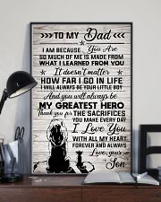 Lion Dad Son TATA 11x17 Poster lifestyle-poster-2