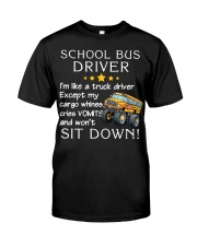I Am A Bus Driver TATA 42 Classic T-Shirt front