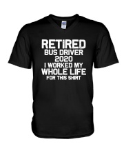 I Am A Bus Driver TATA 27 V-Neck T-Shirt tile