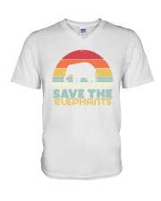 Elephant 1599 V-Neck T-Shirt tile