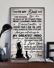 Poster Son To Dad Lion HBH 11x17 Poster lifestyle-poster-2