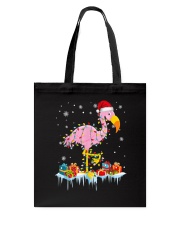 Flamingo Christmas Tote Bag tile