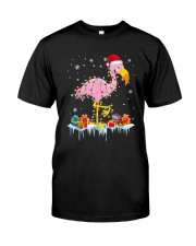 Flamingo Christmas Classic T-Shirt tile