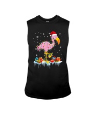 Flamingo Christmas Sleeveless Tee tile