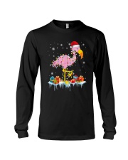 Flamingo Christmas Long Sleeve Tee tile