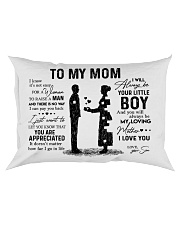 To My Mom - Boy Pillow TATA Rectangular Pillowcase front