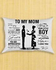 Pillow Son To Mom HBH Rectangular Pillowcase aos-pillow-rectangle-front-lifestyle-6