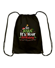 Merry Christmas Drawstring Bag tile