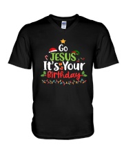 Merry Christmas V-Neck T-Shirt tile